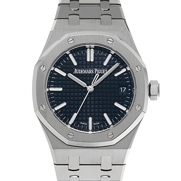 オーデマ ピゲ ロイヤルオーク オートマティック 15550ST.OO.1356ST.06 ブルー ユニセックス 時計 【中古】【wristwatch】