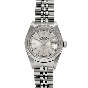 ロレックス デイトジャスト 69174 シルバー レディース 時計 【中古】【wristwatch】