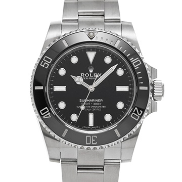 ロレックス サブマリーナ 114060 ブラック メンズ 時計 【中古】【wristwatch】