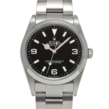 ロレックス エクスプローラー 114270 ブラック メンズ 時計 【中古】【wristwatch】