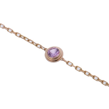 カルティエ ダムール ブレスレット ゴールド B6037300 K18ピンクゴールド PG レディース ジュエリー 【中古】【jewelry】