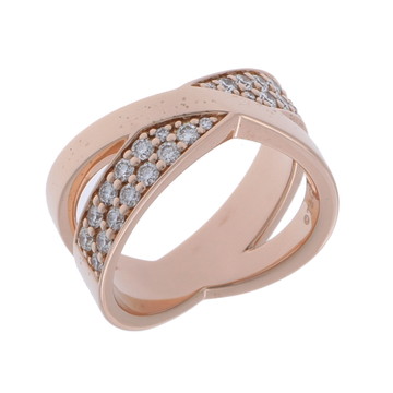 ティファニー アトラスXナロー リング ゴールド K18ピンクゴールド PG レディース ジュエリー 【中古】【jewelry】