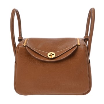 エルメス リンディ 26 2WAY ゴールド トリヨンクレマンス レディース バッグ 【中古】【bag】