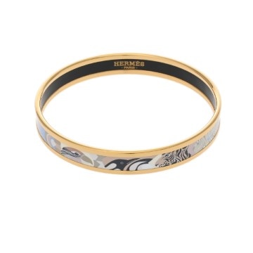 エルメス エマイユ  マルチカラー/ゴールド金具 エナメル レディース ジュエリー 【中古】【jewelry】