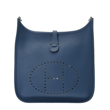 エルメス エヴリン3 PM ブルーアガット トリヨンクレマンス レディース バッグ 【中古】【bag】
