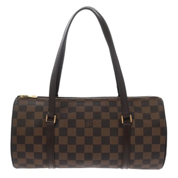 ルイ ヴィトン ダミエ パピヨン 30 ブラウン N51303 ダミエキャンバス レディース バッグ 【中古】【bag】