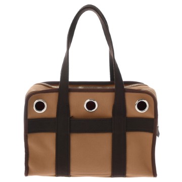 エルメス 犬用 キャリーバッグ フォーブ/フー ポリアミド 62%/コットン 26%/ポリウレタン 12% レディース バッグ 【中古】【bag】