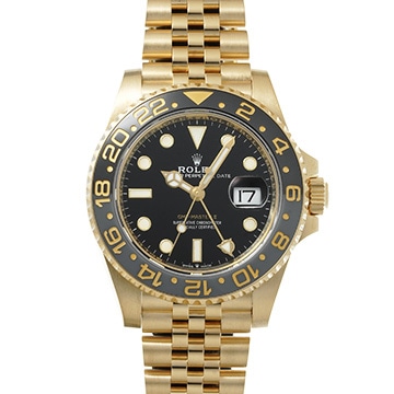 ロレックス GMTマスターII 126718GRNR ブラック メンズ 時計 【中古】【wristwatch】