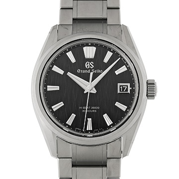 グランドセイコー エボリューション9 白樺 ブティック限定 SLGH017 ブラック メンズ 時計 【中古】【wristwatch】