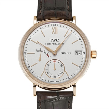 IWC ポートフィノ ハンドワインド 8デイズ IW510107 シルバー メンズ 時計 【中古】【wristwatch】