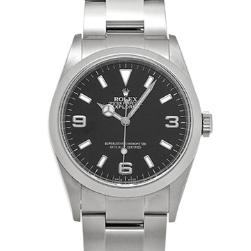 ロレックス エクスプローラー 114270 ブラック メンズ 時計 【中古】【wristwatch】