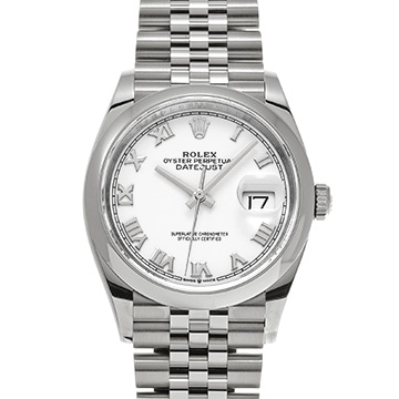 ロレックス デイトジャスト 36 126200 ホワイト メンズ 時計 【中古】【wristwatch】