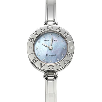 ブルガリ ビーゼロワン BZ22S ブルーシェル レディース 時計 【中古】【wristwatch】