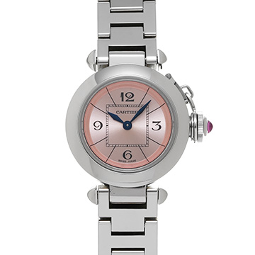 カルティエ ミスパシャ W3140008 ピンク レディース 時計 【中古】【wristwatch】