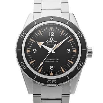 オメガ シーマスター 300 マスターコーアクシャル 233.30.41.21.01.001 ブラック メンズ 時計 【中古】【wristwatch】