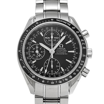 オメガ スピードマスター トリプルカレンダー 3220.50 ブラック メンズ 時計 【中古】【wristwatch】