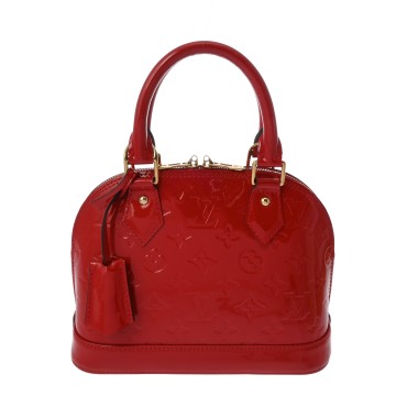 ルイ ヴィトン モノグラムヴェルニ アルマ BB スリーズ M90174 ヴェルニ レディース バッグ 【中古】【bag】