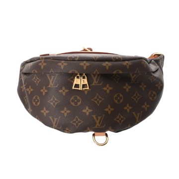 ルイ ヴィトン モノグラム バムバッグ ブラウン M43644 モノグラムキャンバス メンズ バッグ 【中古】【bag】