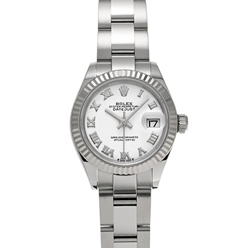ロレックス レディ デイトジャスト 28 279174 ホワイト レディース 時計 【中古】【wristwatch】