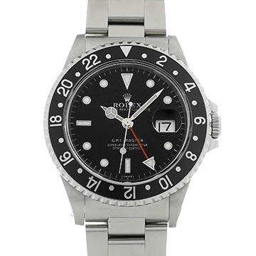 ロレックス GMTマスター 16700 ブラック メンズ 時計 【中古】【wristwatch】