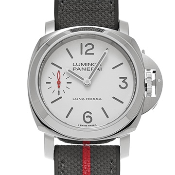 パネライ ルミノール ルナロッサ 世界1500本限定 PAM01342 ホワイト メンズ 時計 【中古】【wristwatch】