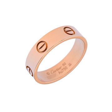 カルティエ ラブリング #60 ゴールド K18ピンクゴールド PG レディース ジュエリー 【中古】【jewelry】