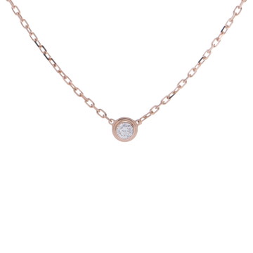 カルティエ ダムール ネックレス SM ゴールド CRB7215700 K18ピンクゴールド PG レディース ジュエリー 【中古】【jewelry】