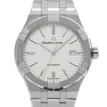 モーリス ラクロア アイコン オートマティック AI6008-SS002-130-1 シルバー メンズ 時計 【中古】【wristwatch】