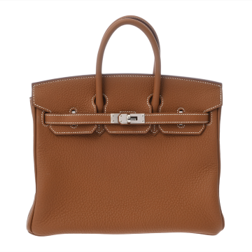 エルメス バーキン 25 ゴールド トゴ レディース バッグ 【未使用】【bag】