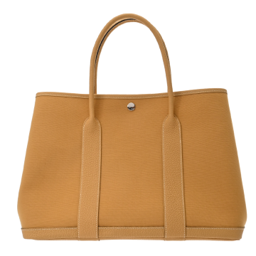 エルメス ガーデンパーティ PM ナチュラルサブレ トワルアッシュ/ネゴンダ レディース バッグ 【中古】【bag】