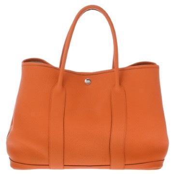 エルメス ガーデンパーティ PM オレンジ ネゴンダ レディース バッグ 【中古】【bag】