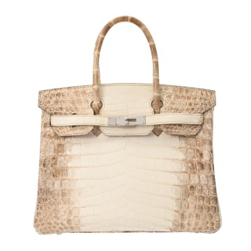 エルメス バーキン 30 ヒマラヤ ヒマラヤ ニロティカスマット レディース バッグ 【中古】【bag】