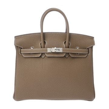 エルメス バーキン 25 エトゥープ トゴ レディース バッグ 【新品】【bag】
