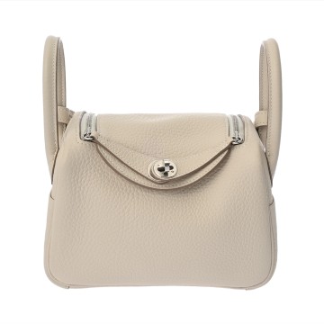 エルメス リンディ ミニ 2 クレーム トリヨンクレマンス レディース バッグ 【未使用】【bag】