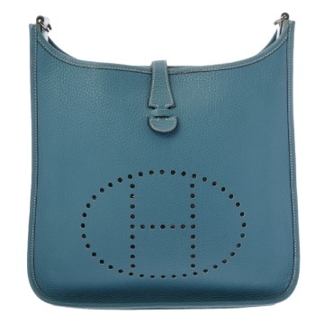 エルメス エヴリン PM ブルージーン トリヨンクレマンス レディース バッグ 【中古】【bag】