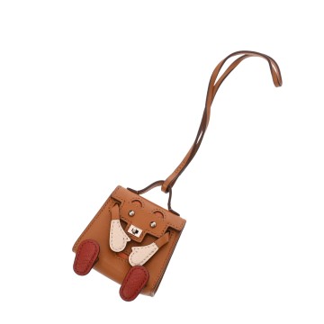 エルメス ケリー ドール  ナチュラルサブレ/オレンジ/ナタ/ブリック タデラクト レディース ジュエリー 【中古】【jewelry】