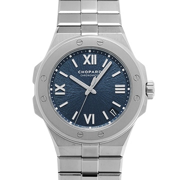 ショパール アルパイン イーグル ラージ 298600-3001 ブルー メンズ 時計 【中古】【wristwatch】