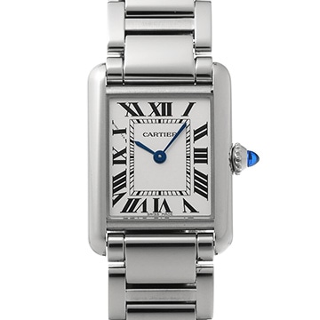 カルティエ タンク マスト SM WSTA0051 シルバー レディース 時計 【中古】【wristwatch】