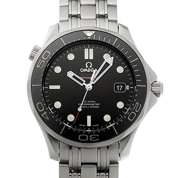オメガ シーマスター ダイバー300 コーアクシャル 212.30.41.20.01.003 ブラック メンズ 時計 【中古】【wristwatch】