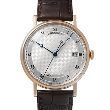 ブレゲ クラシック シリシオン 5177BR/12/9V6 シルバー メンズ 時計 【中古】【wristwatch】