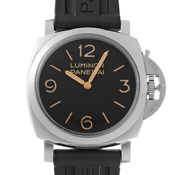 パネライ ルミノール 1950 3デイズ アッチャイオ PAM00372 ブラック メンズ 時計 【中古】【wristwatch】