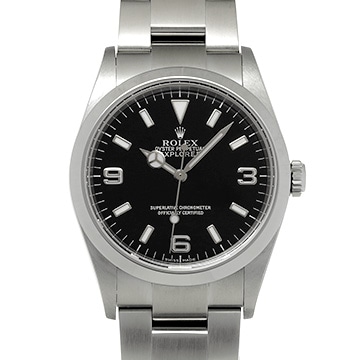 ロレックス エクスプローラー 114270 ブラック メンズ 時計 【中古】【wristwatch】