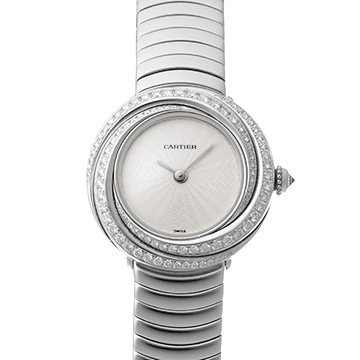 カルティエ トリニティ WG2009U1 シルバー レディース 時計 【中古】【wristwatch】
