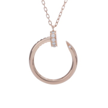 カルティエ ジュストアンクル ネックレス ゴールド K18ピンクゴールド PG レディース ジュエリー 【中古】【jewelry】