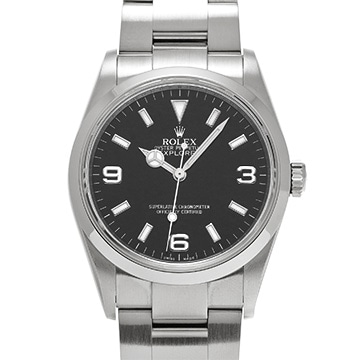 ロレックス エクスプローラー 114270 ブラック メンズ 時計 【中古】【wristwatch】