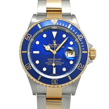 ロレックス サブマリーナ デイト 16613 ヴァイオレット メンズ 時計 【中古】【wristwatch】