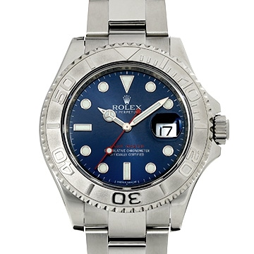 ロレックス ヨットマスター 40 116622 ブルー メンズ 時計 【中古】【wristwatch】