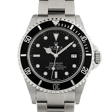 ロレックス シードゥエラー 16600 ブラック メンズ 時計 【中古】【wristwatch】