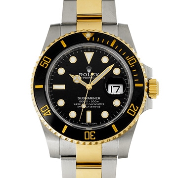 ロレックス サブマリーナ デイト 116613LN ブラック メンズ 時計 【中古】【wristwatch】