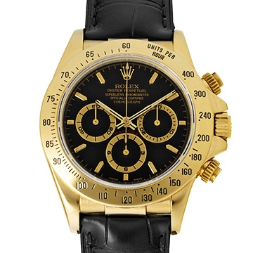 ロレックス コスモグラフ デイトナ 16518 ブラック メンズ 時計 【中古】【wristwatch】